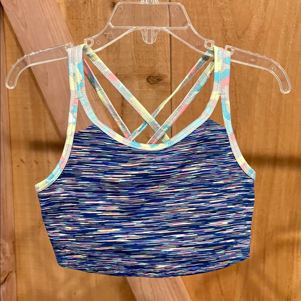 Zella girls size 7/8 sports bralette